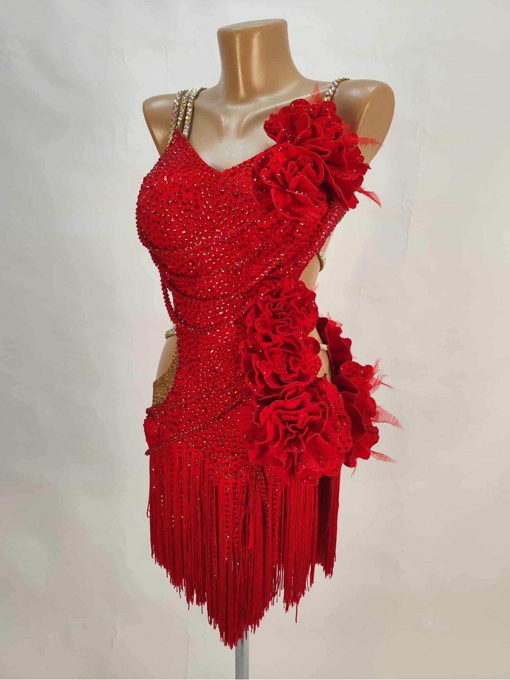 Gorgeous Latin / Rhythm red dress